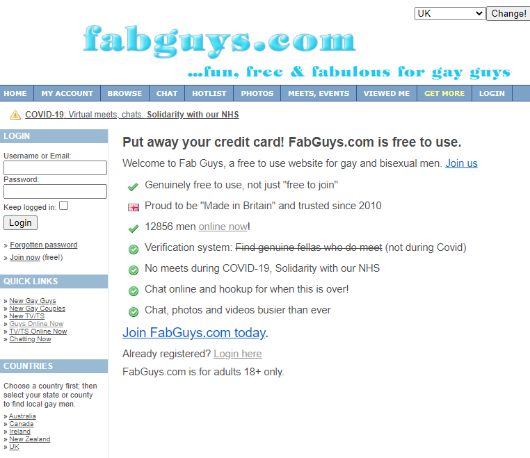 login Fabguys