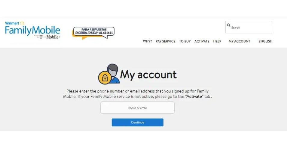 Walmart Family Mobile Login