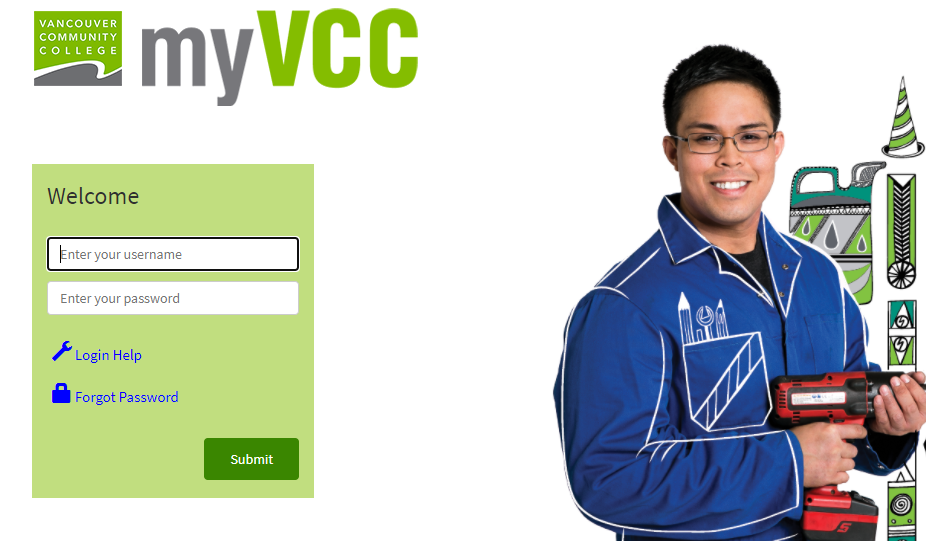 My VCC Login Portal