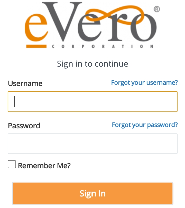 Evero Login