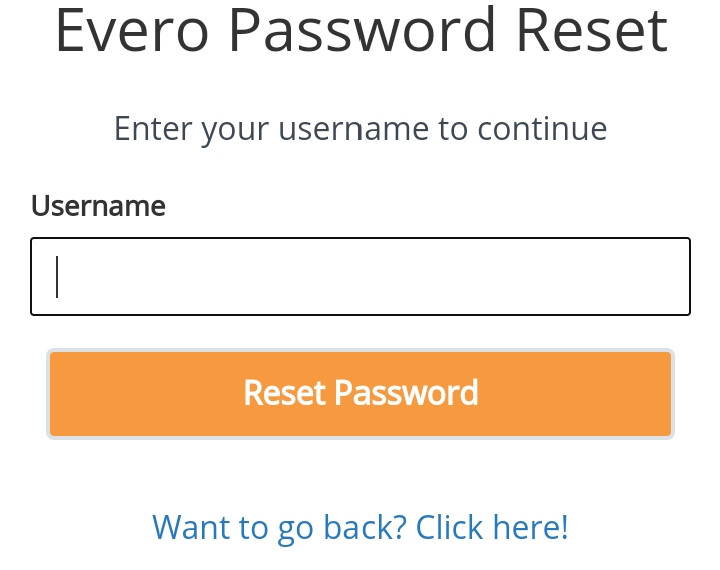 Evero Portal Login