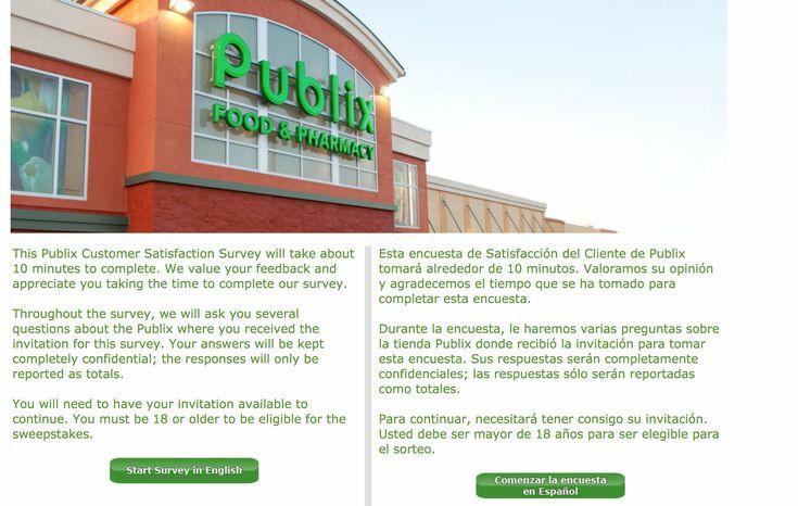 PUBLIX SURVEY 