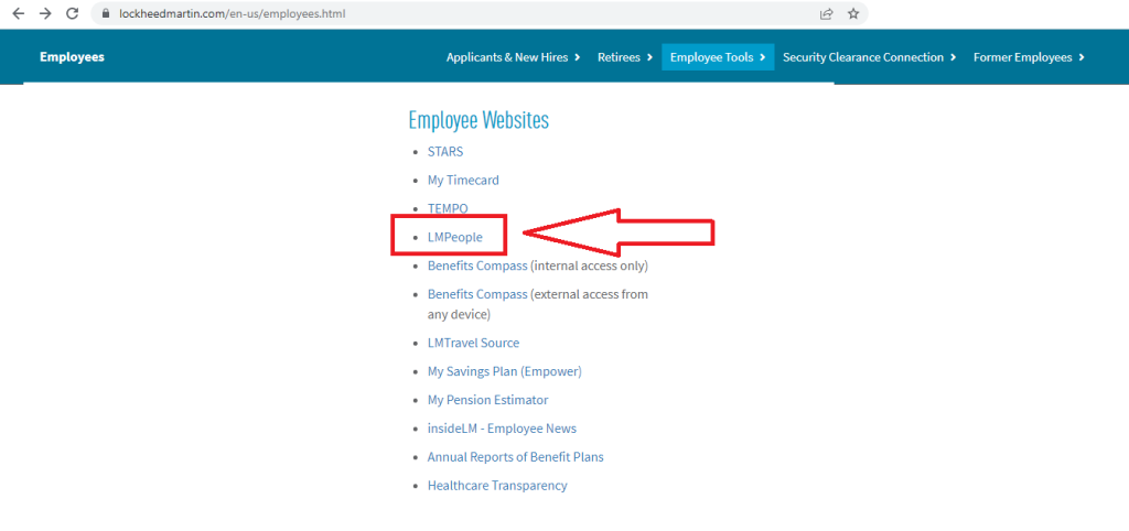 Lockheed Martin Employee Portal 