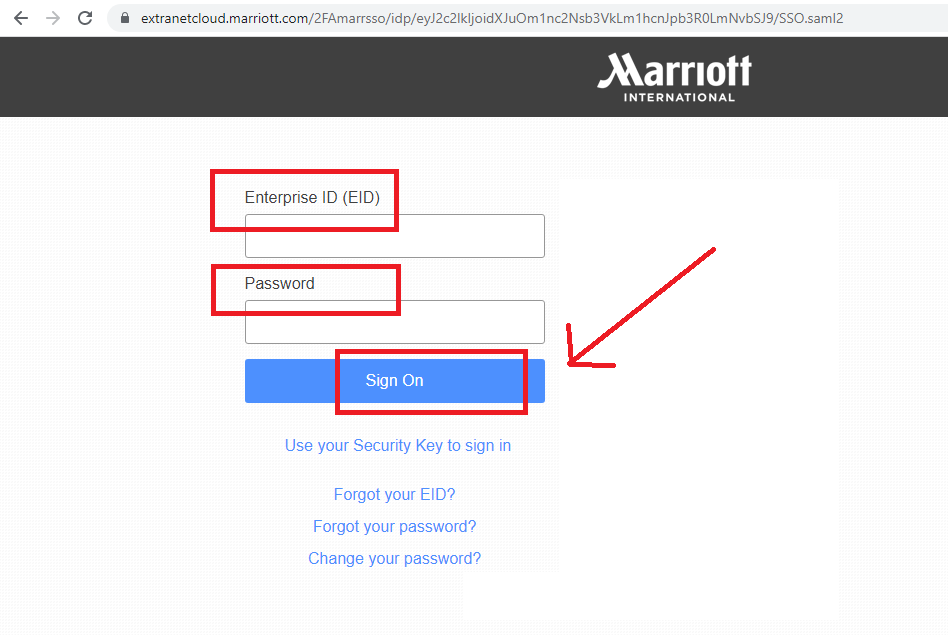 Marriott Employee Portal