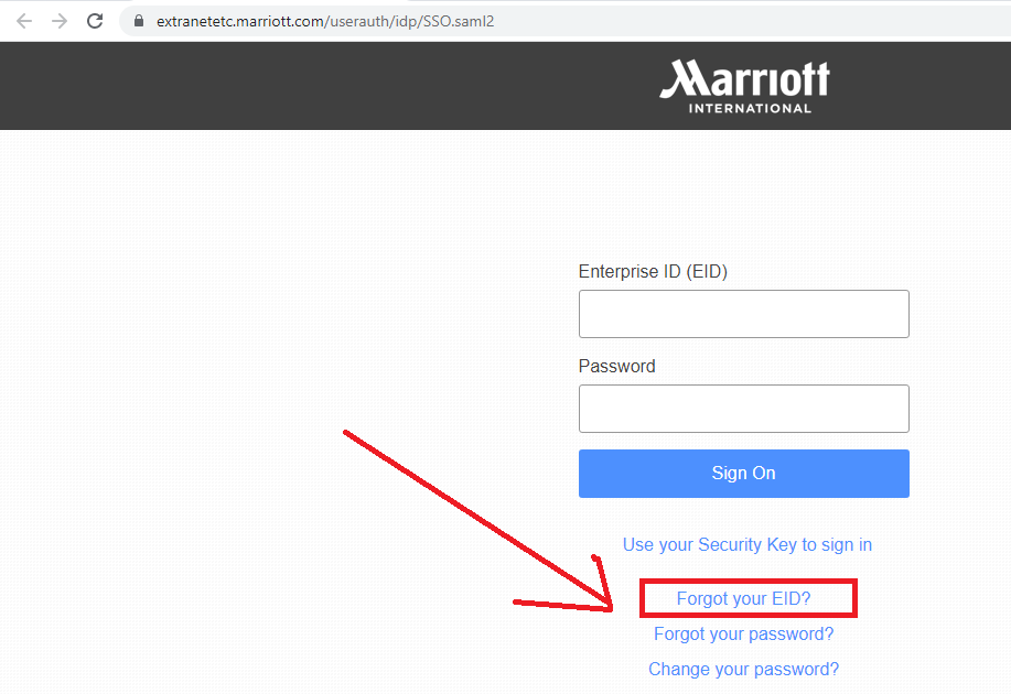 Marriott Employee Portal