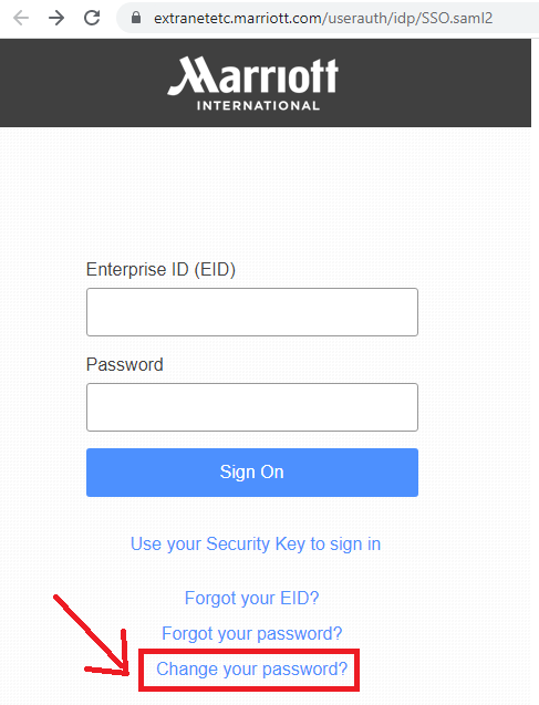 Marriott Employee Portal