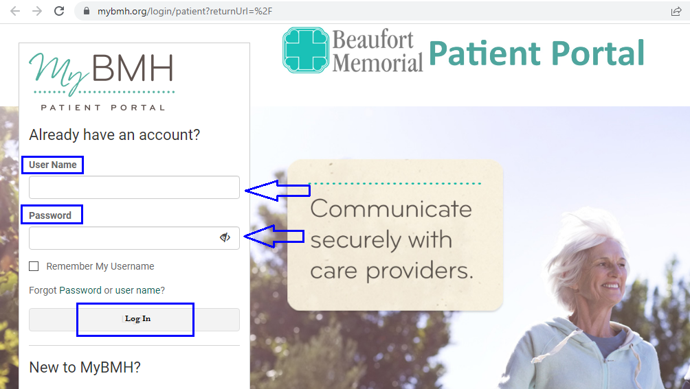 Beaufort Memorial Hospital Patient Portal