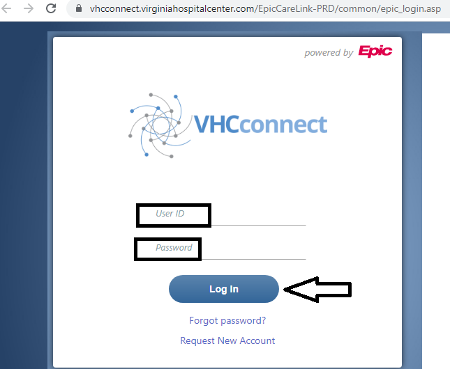 VHC Employee Portal Login