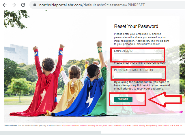 MyNorthsideHR Employee HR Portal