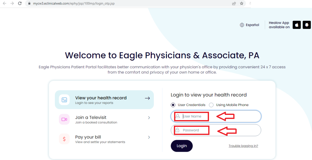 Eagle Patient Portal