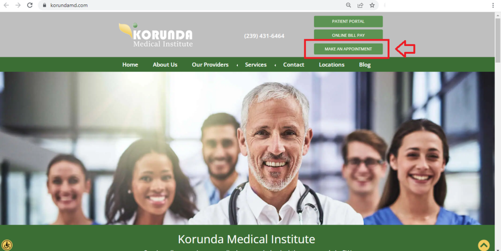 Korunda Medical Patient Portal 