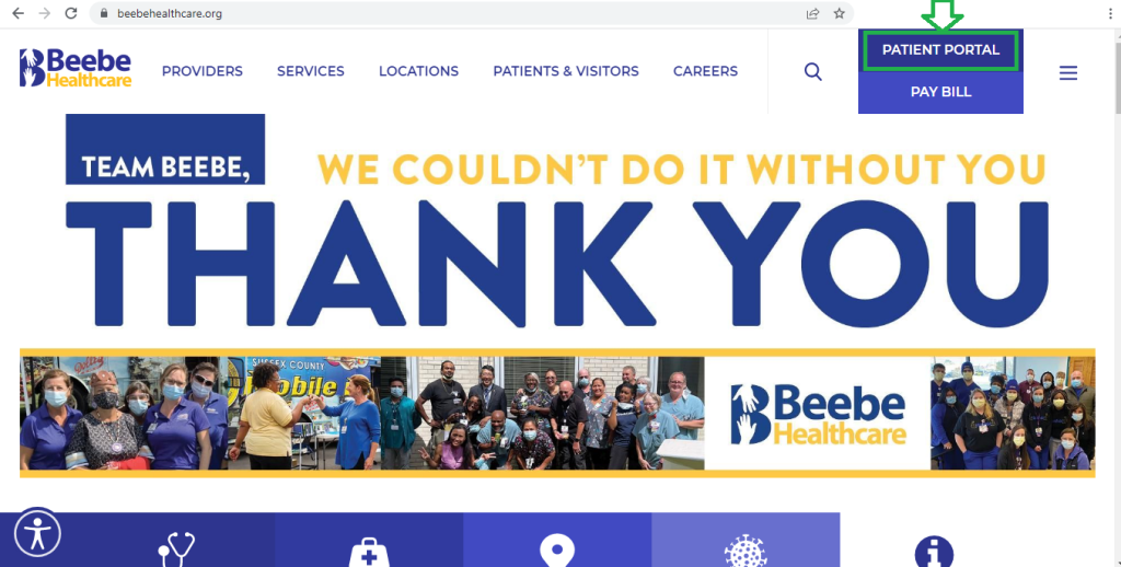 Beebe Patient Portal 