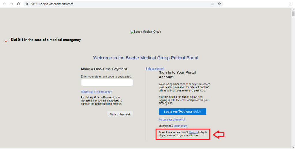 Beebe Patient Portal 