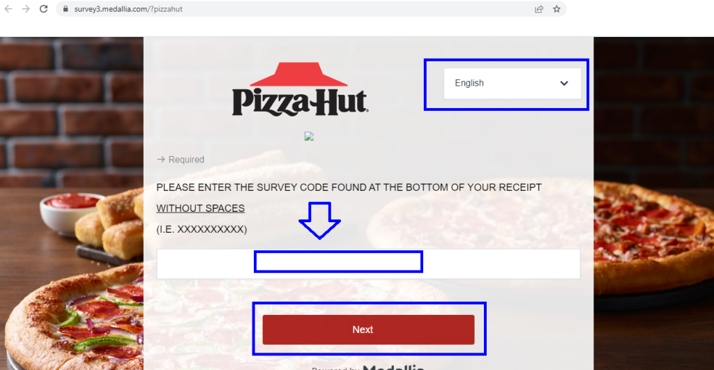 Pizza Hut Customer Satisfaction Survey www.pizzahut.co.in Login Portal