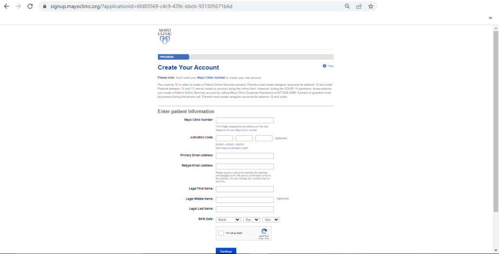 Mayo Patient Portal Login 