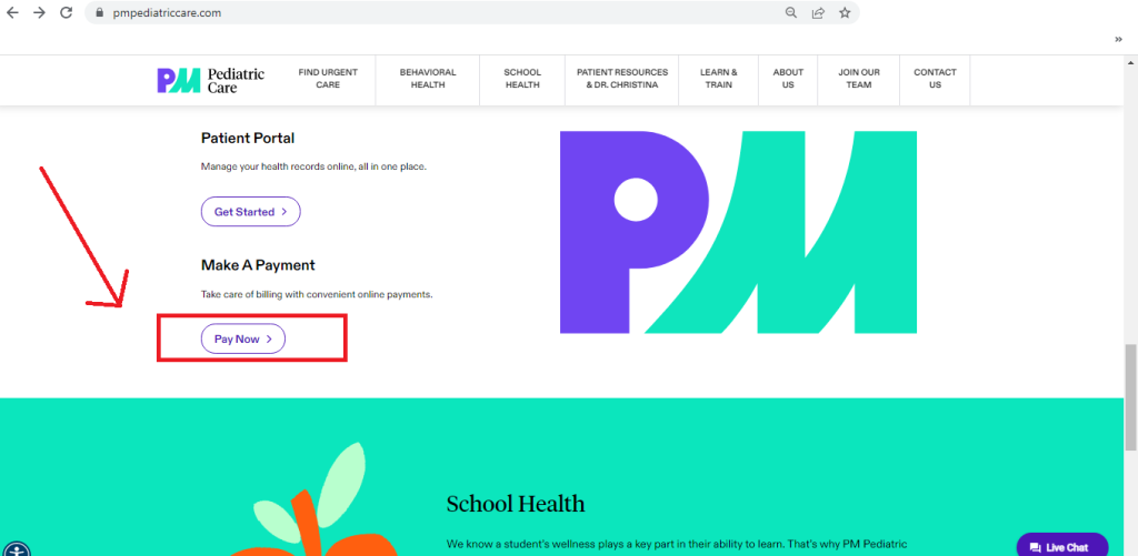 Pm Pediatrics Patient Portal 