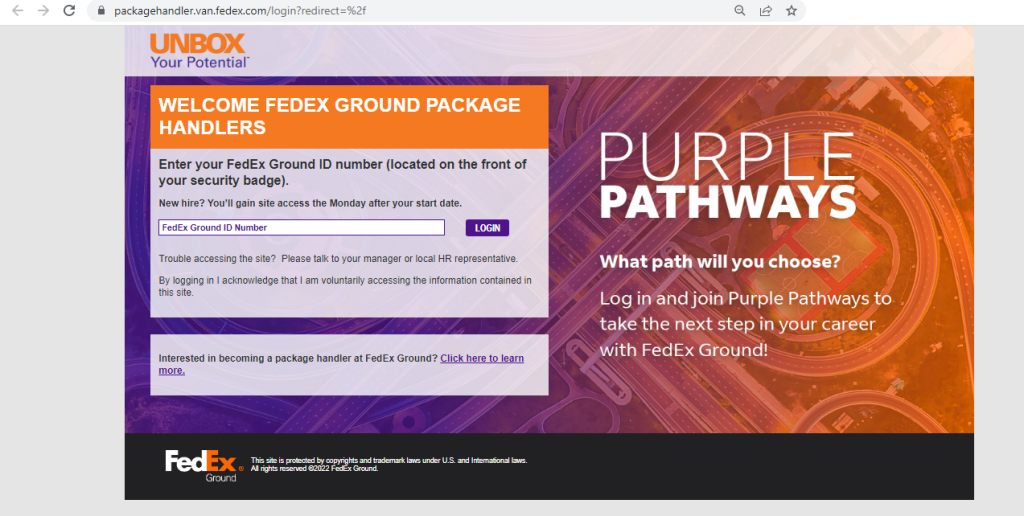 Fedex Employee Portal