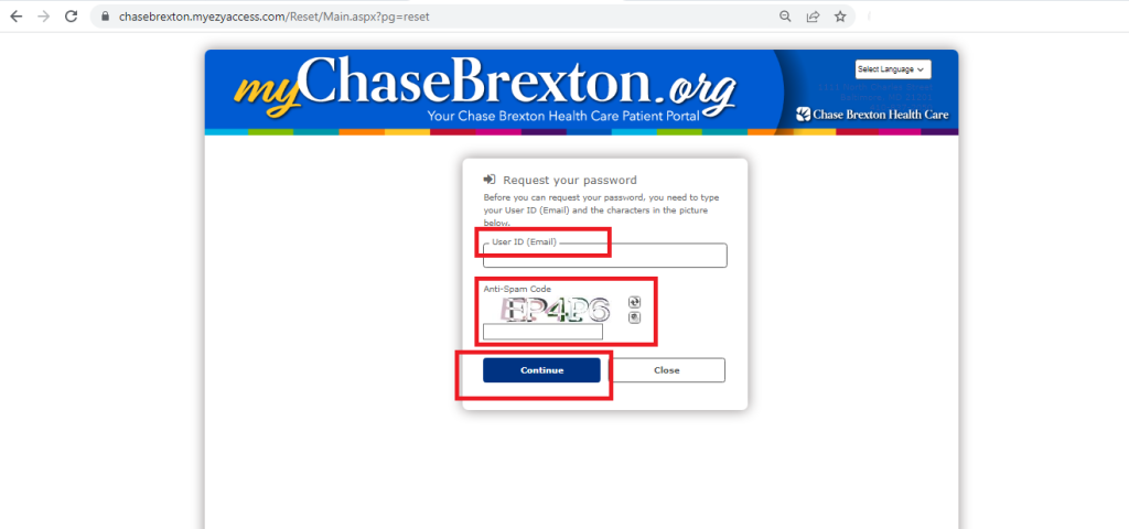 Chase Brexton Patient Portal