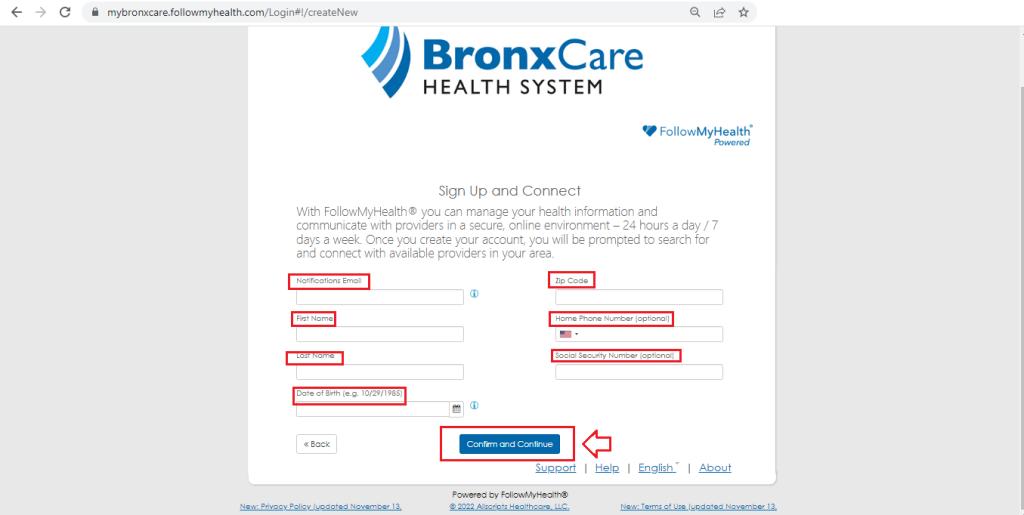 Bronxcare Patient Portal