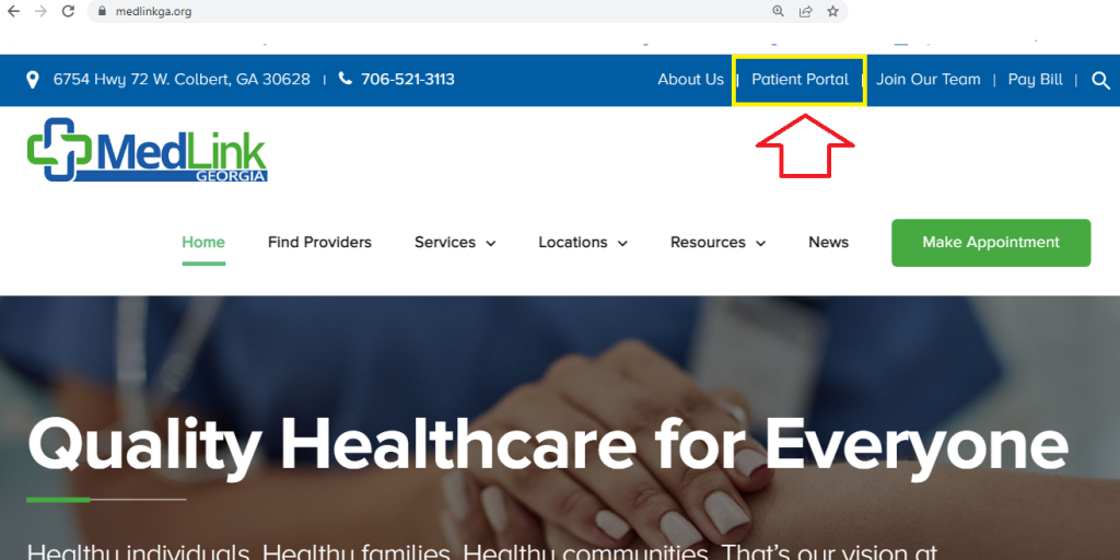 Medlink Patient Portal Log In