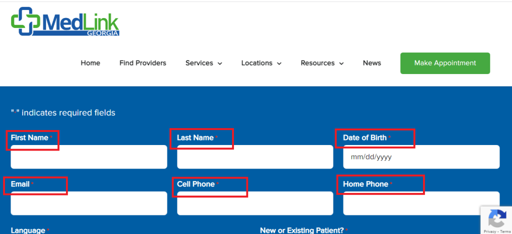 Medlink Patient Portal Log In