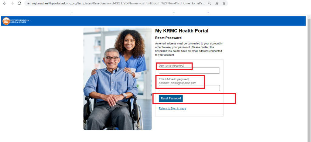 KRMC Patient Portal