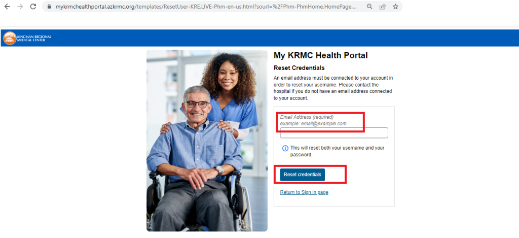 KRMC Patient Portal