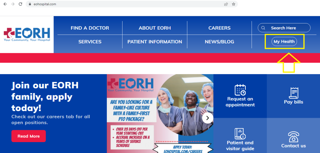 EORH Patient Portal
