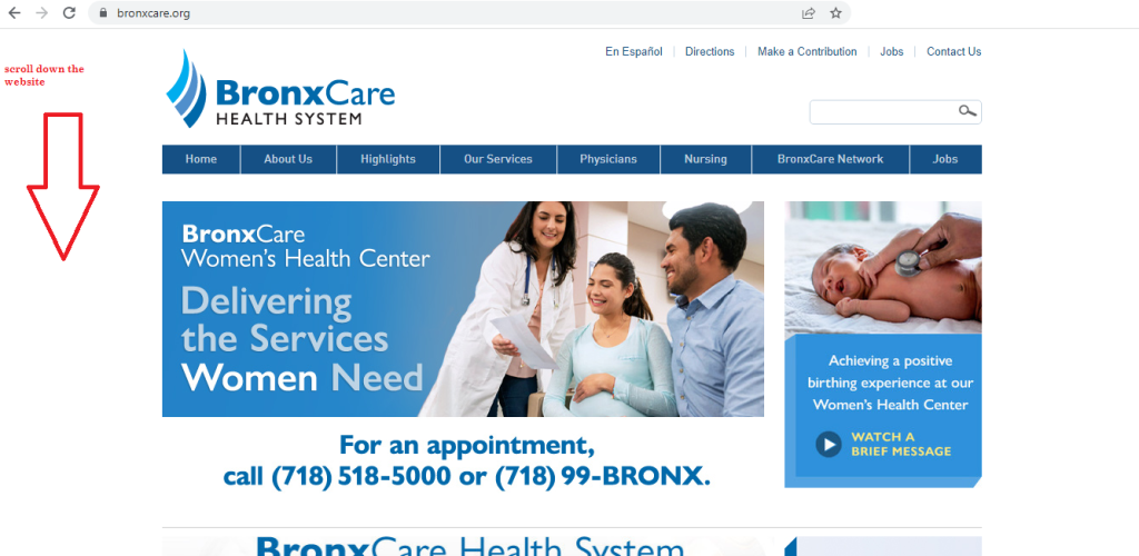 Bronxcare Patient Portal