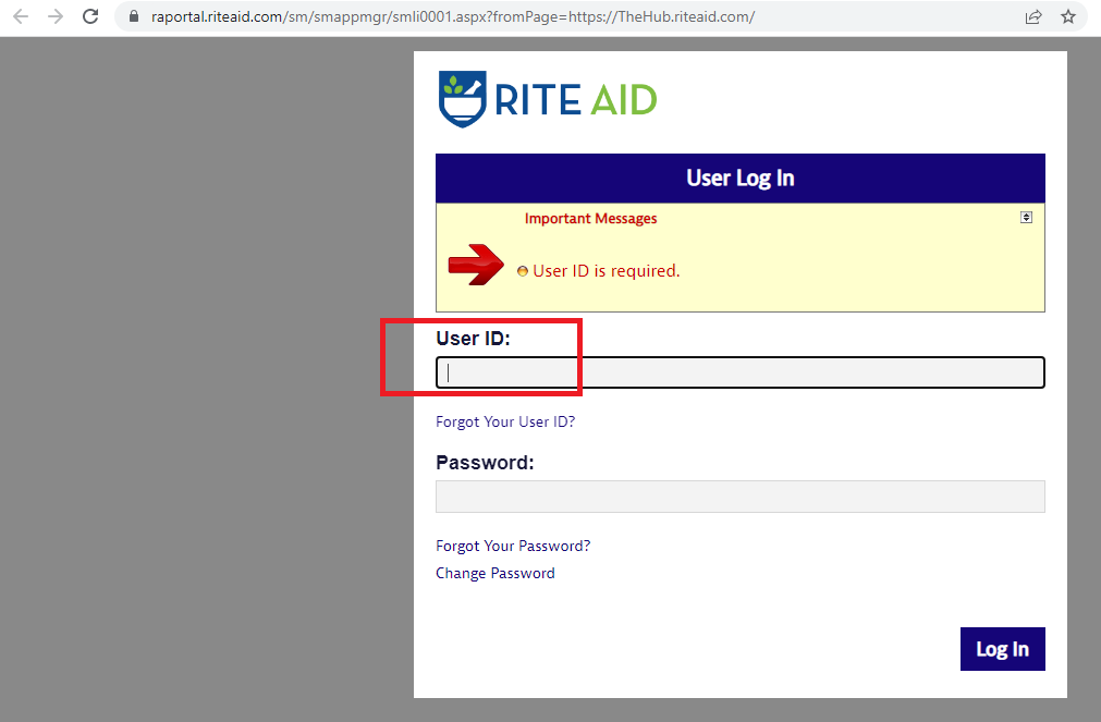 Rite Aid Employee Login