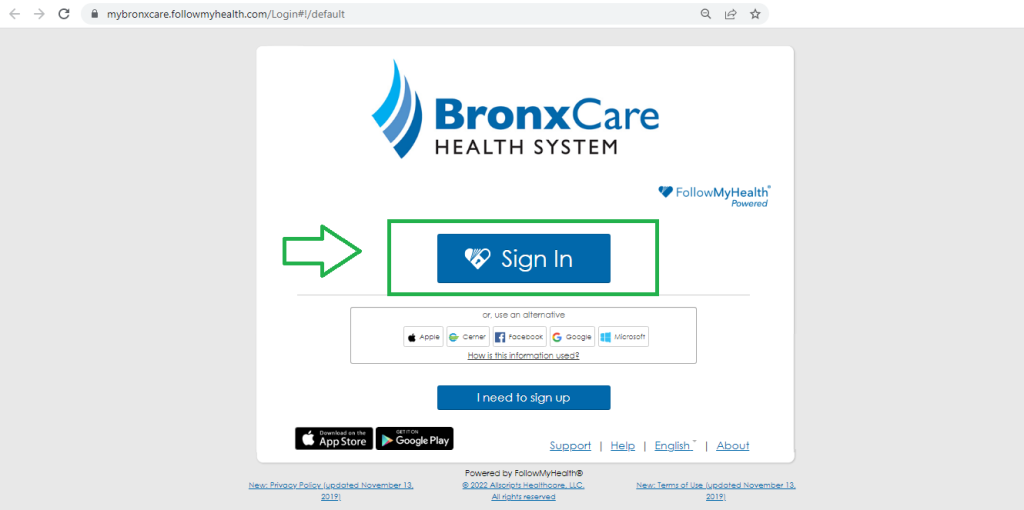 Bronxcare Patient Portal