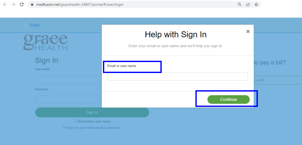 Grace Health Patient Portal 