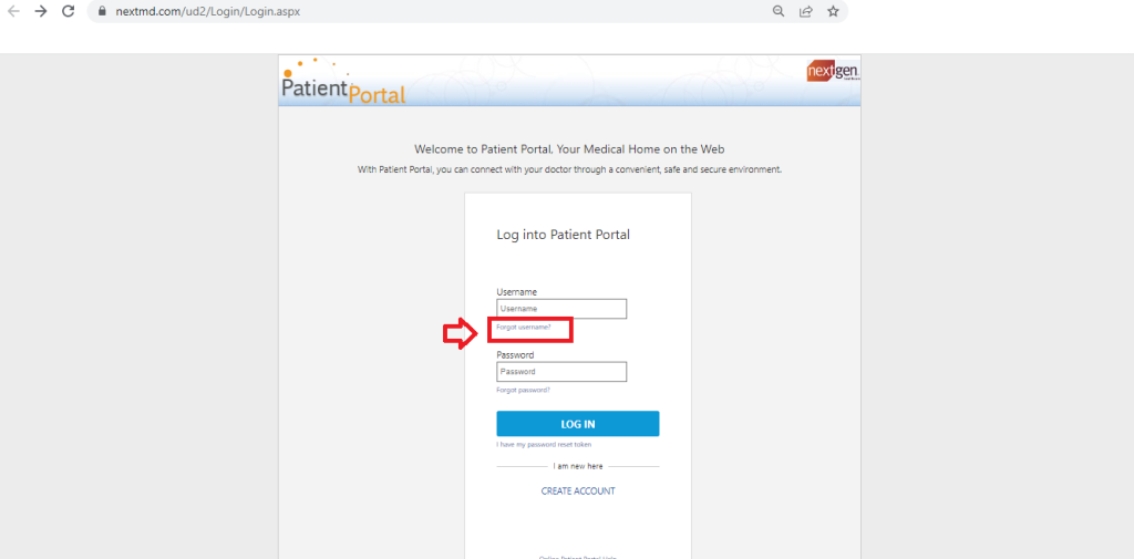 OSMC Patient Portal 