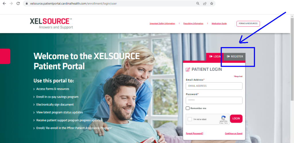 Xelsource Patient Portal