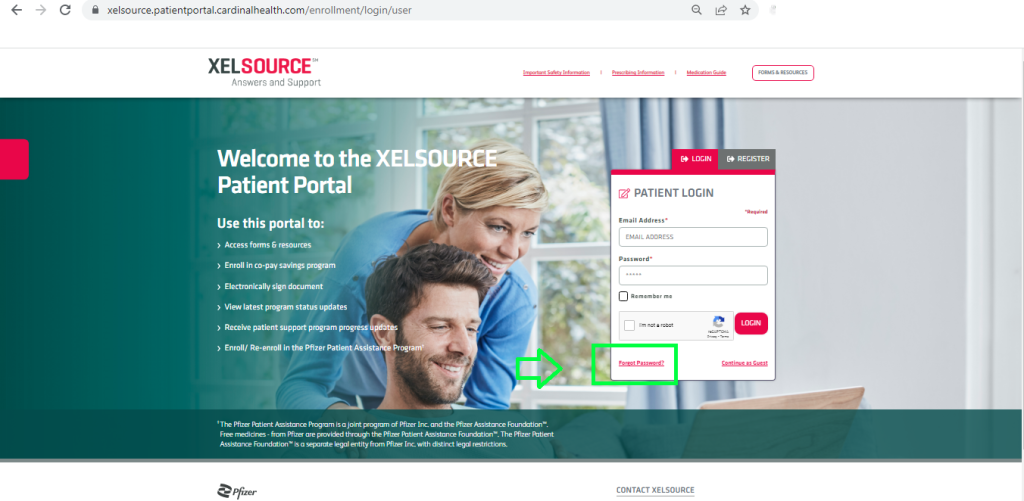 Xelsource Patient Portal