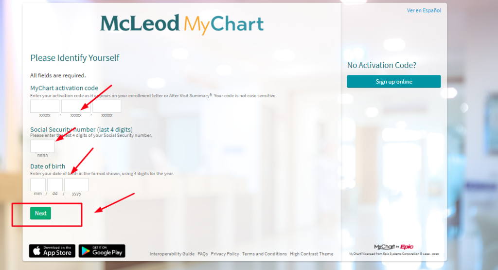 McLeod patient portal