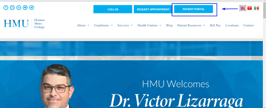 Houston Metro Urology Patient Portal