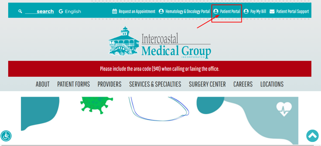 Intercoastal Medical Group Patient Portal