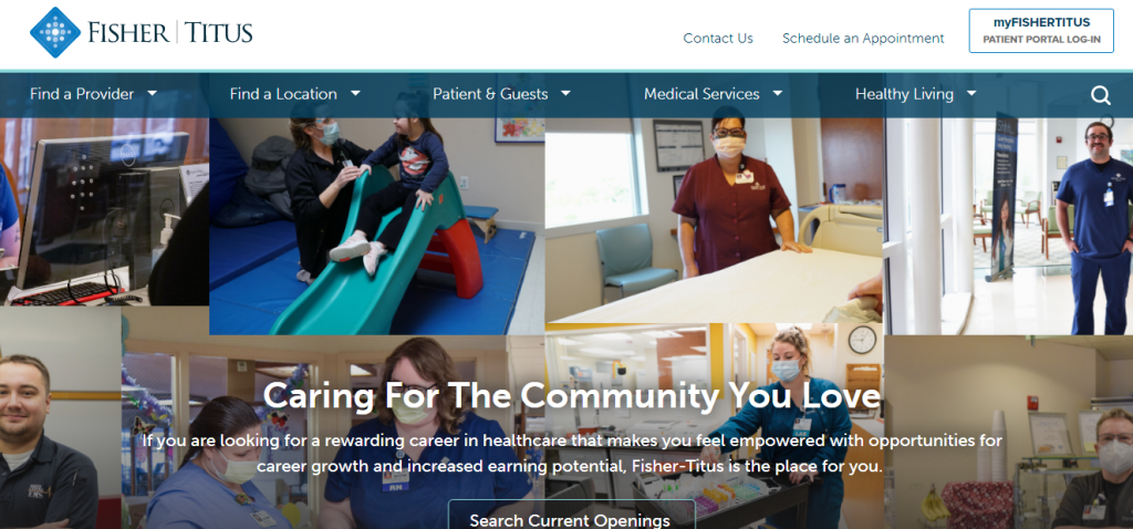 MyFisher Titus Patient Portal