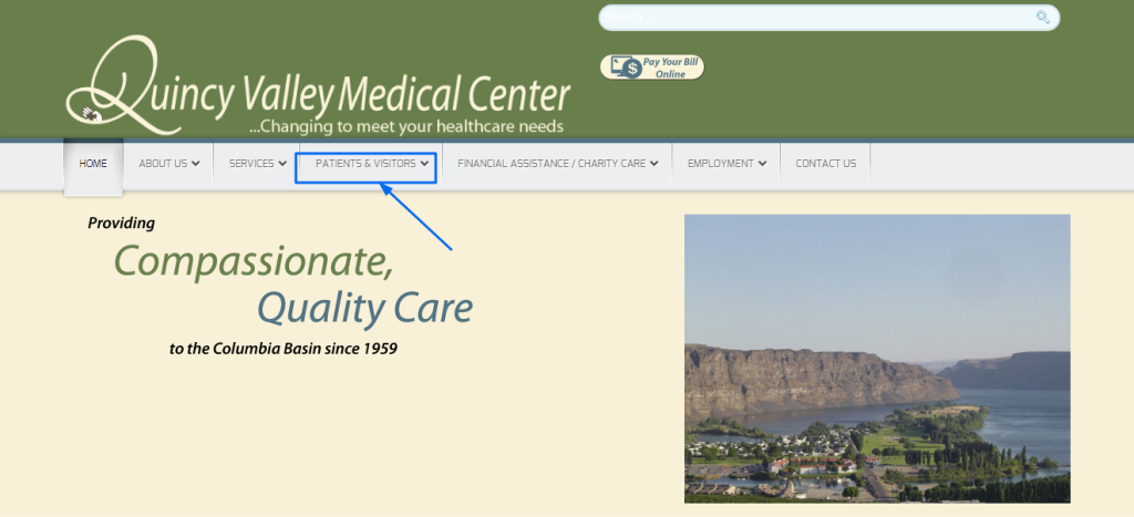 Quincy Valley Medical Center Patient Portal 