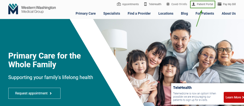 Western Washington Medical Group Patient Portal