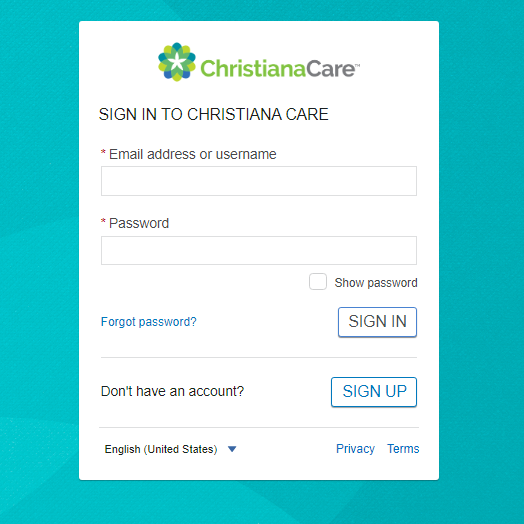 Christiana Care Patient Portal