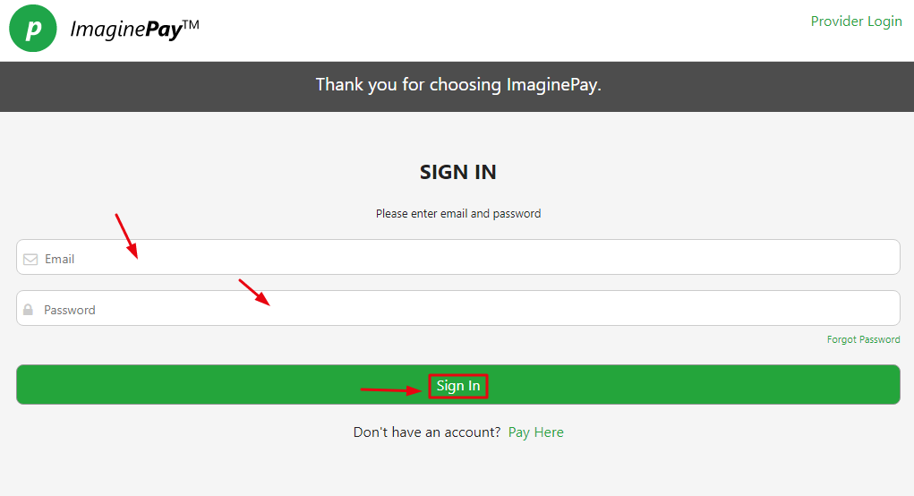 pay.imaginepay.com Login