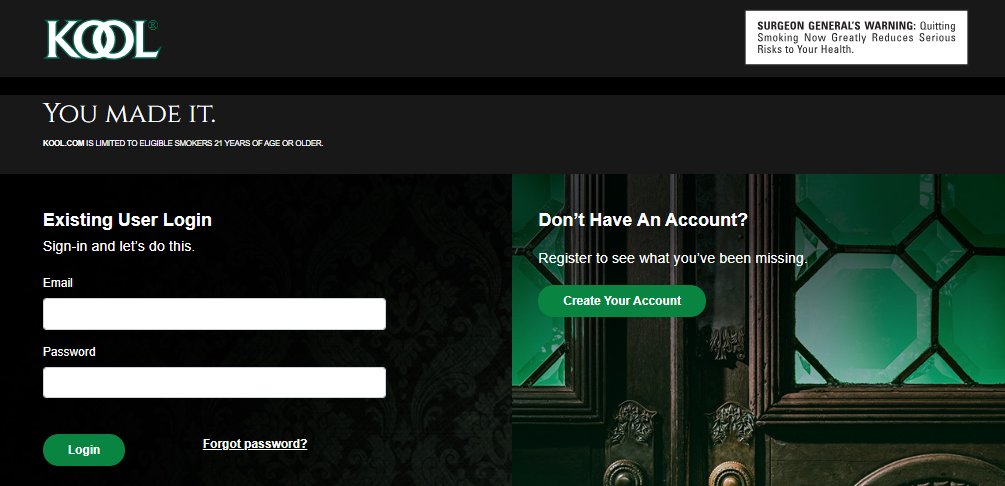 Kool.com Login