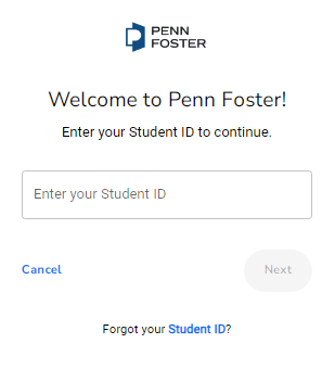 Creating a New Penn Foster Student Portal Account