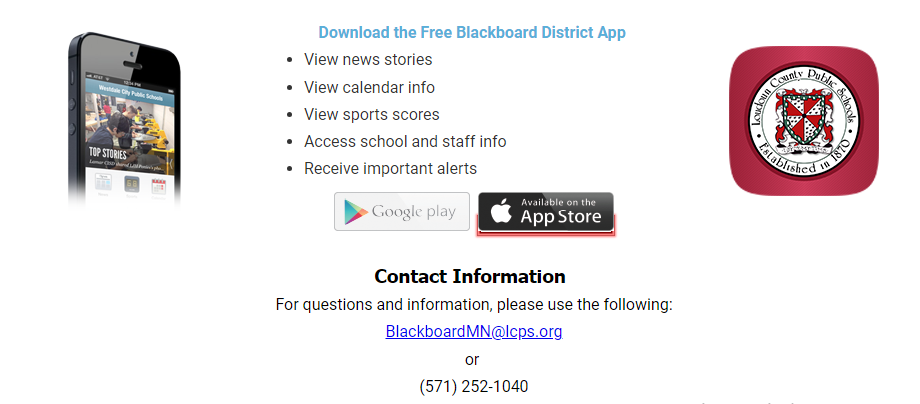 LCPS Mobile Apps
