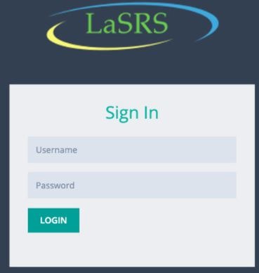 LaSRS Login