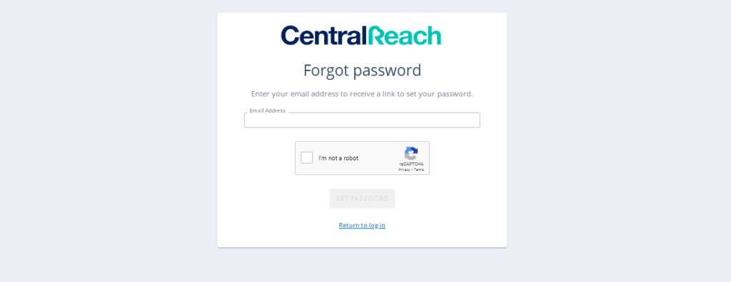 Centralreach Login