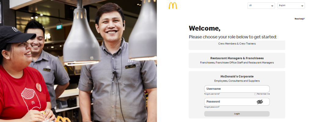 McDonald’s Corporate Login