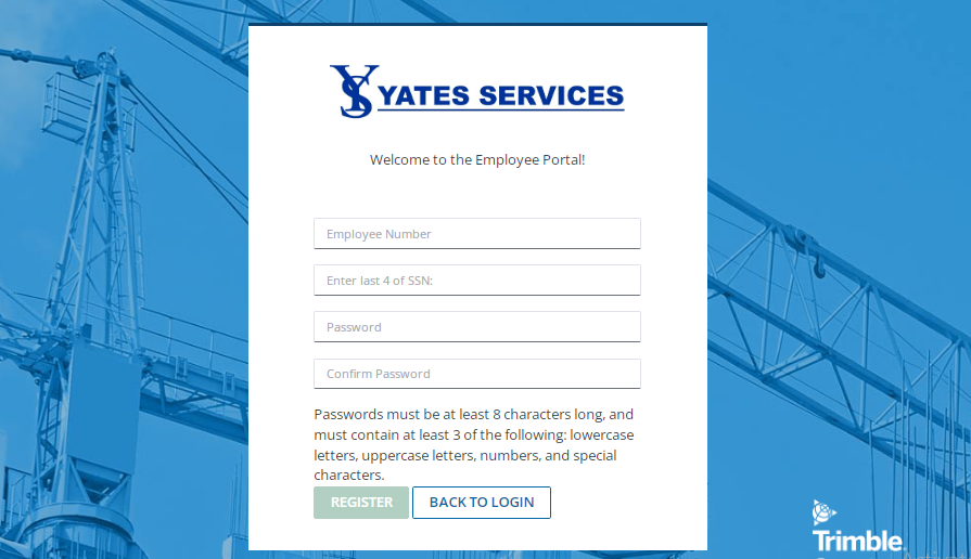 Yates Pay Stub Portal Login